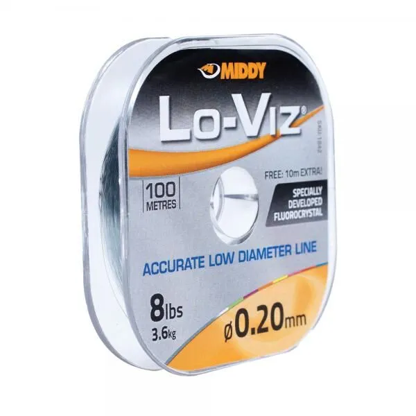 Middy Lo-Viz Fluorocrystal Line 100m 3 Middy Lo-Viz Fluorocrystal Line 100m
