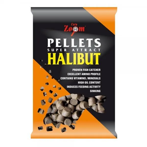 Carp Zoom Black Halibut Pellets 800g 3 Carp Zoom Black Halibut Pellets 800g