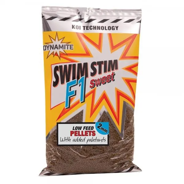 Dynamite Baits Swim Stim F1 Sweet Feed Pellets 900g 3 Dynamite Baits Swim Stim F1 Sweet Feed Pellets 900g