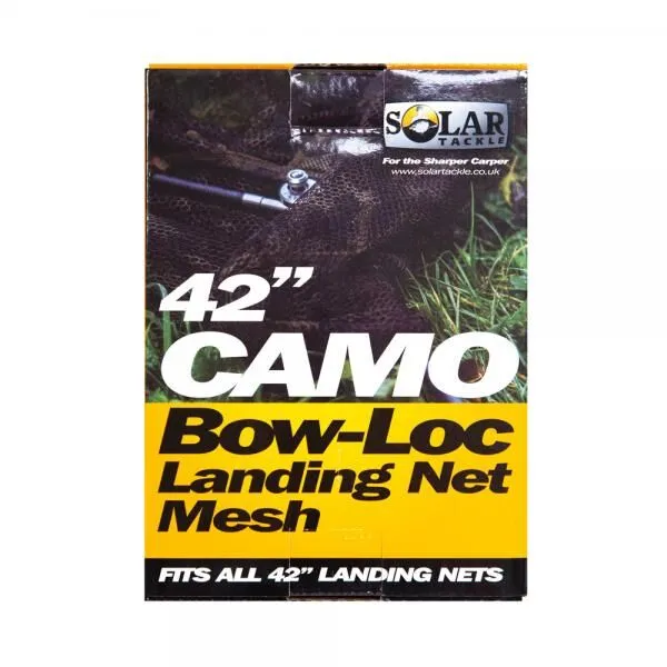 Solar 42inch Camo Bow-Loc Landing Net Mesh 3 Solar 42inch Camo Bow-Loc Landing Net Mesh