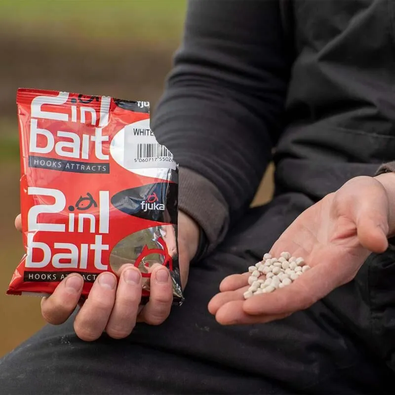 Fjuka Baits Fjuka 2in1 Pellets White 6 Fjuka Baits Fjuka 2in1 Pellets White - Afbeelding 4