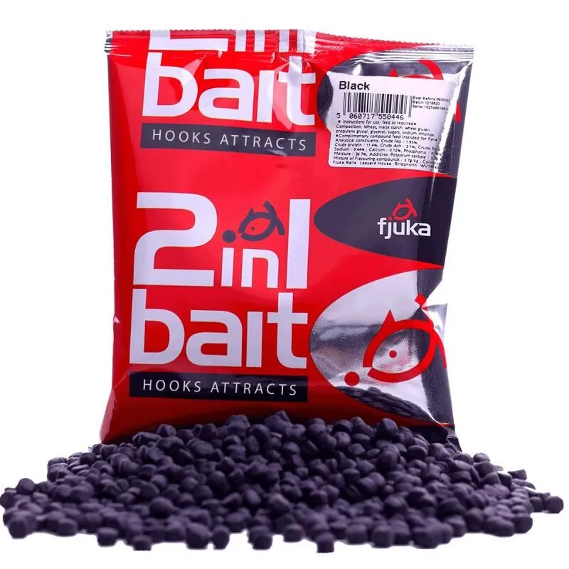 Fjuka Baits Fjuka 2in1 Pellets Black 3 Fjuka Baits Fjuka 2in1 Pellets Black