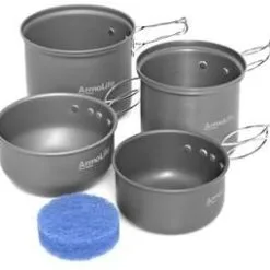 Trakker Armolife 4 Piece Cookware Set