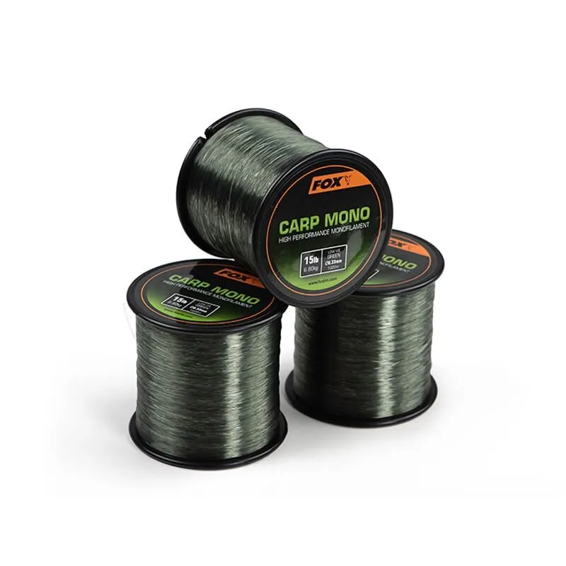 Fox Carp Mono Low Vis Green 1000m 3 Fox Carp Mono Low Vis Green 1000m