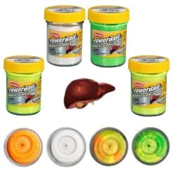Berkley Powerbait Trout Bait Glitter Liver