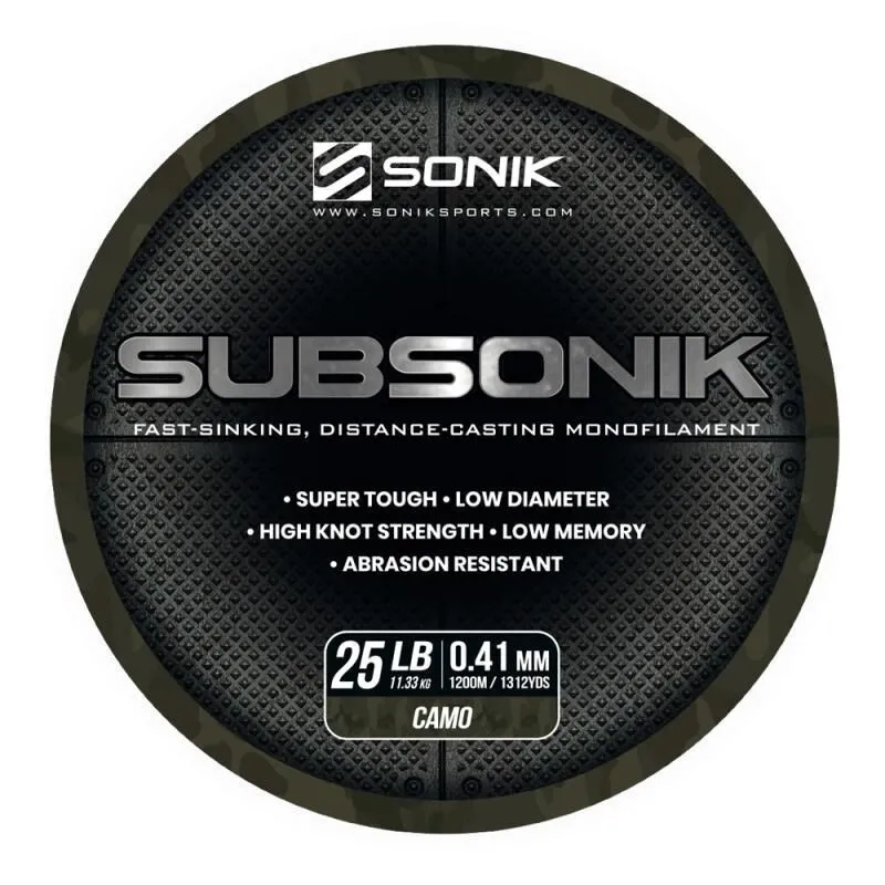Sonik Subsonik Monofilament Camo 1200M 4 Sonik Subsonik Monofilament Camo 1200M - Afbeelding 2
