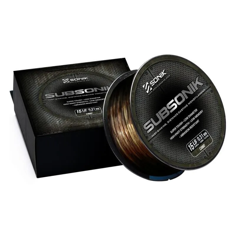Sonik Subsonik Monofilament Camo 1200M 3 Sonik Subsonik Monofilament Camo 1200M