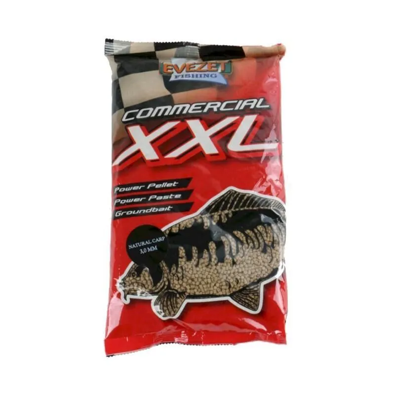 Evezet Commercial XXL Natural Carp Pellet 900gr 3 Evezet Commercial XXL Natural Carp Pellet 900gr
