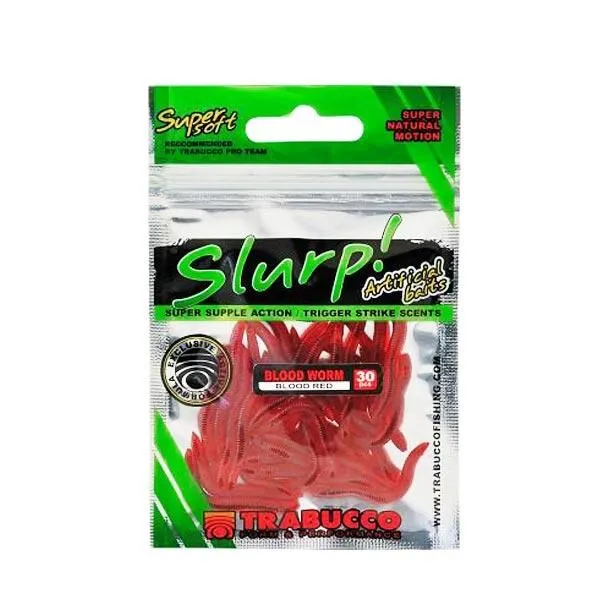 Trabucco Slurp Bait Bloodworm Red 50st. 4 Trabucco Slurp Bait Bloodworm Red 50st. - Afbeelding 2