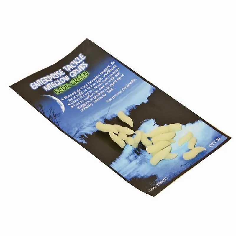 Enterprise Tackle Niteglow Grubs 3 Enterprise Tackle Niteglow Grubs