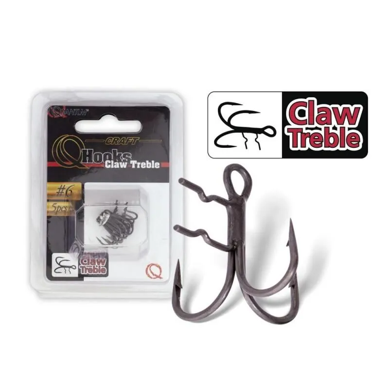 Quantum Craft Q Hooks Claw Treble 8 Quantum Craft Q Hooks Claw Treble - Afbeelding 6