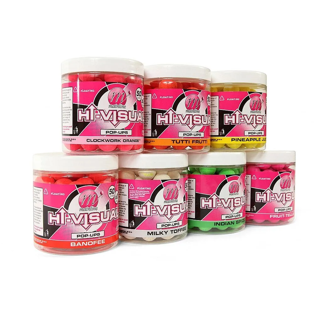Mainline High Visual Pop-Ups 12mm 3 Mainline High Visual Pop-Ups 12mm