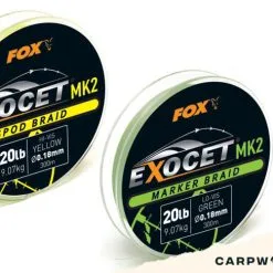 Fox Exocet MK2 Marker Braid 0.18mm / 20lb X 300m - Green