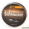 Fox Submerge Dark Camo Sinking Braid X 300m 1 Fox Submerge Dark Camo Sinking Braid X 300m -Gamakatsu Winkel fox fox submerge dark camo sinking braid x 300m