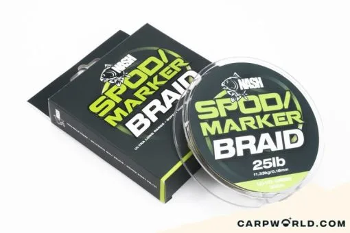 Nash Spod And Marker Braid Lo-Viz Green 8 Nash Spod And Marker Braid Lo-Viz Green -Gamakatsu Winkel nash nash spod and marker braid lo viz green