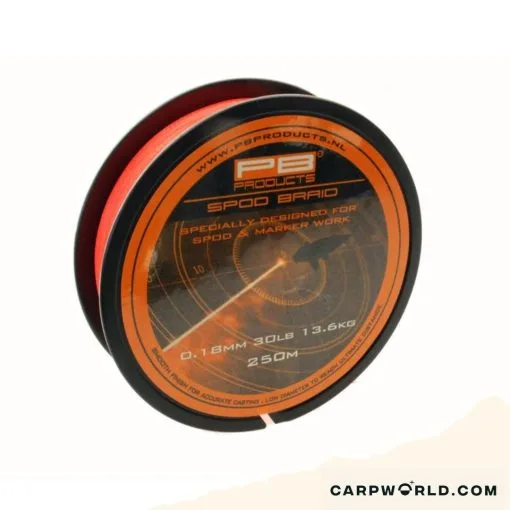 PB Products Spod Braid 0,18mm 30lb. 250mt. Fluo Orange 2 PB Products Spod Braid 0,18mm 30lb. 250mt. Fluo Orange -Gamakatsu Winkel pb products pb products spod braid 018mm 30lb 250m